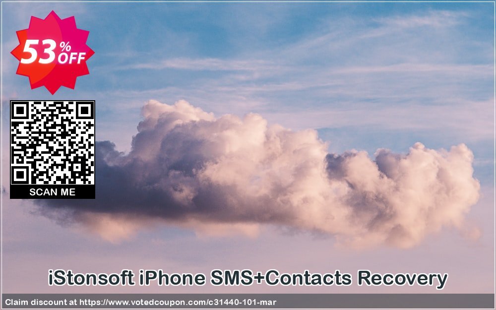 iStonsoft iPhone SMS+Contacts Recovery Coupon Code Apr 2024, 53% OFF - VotedCoupon