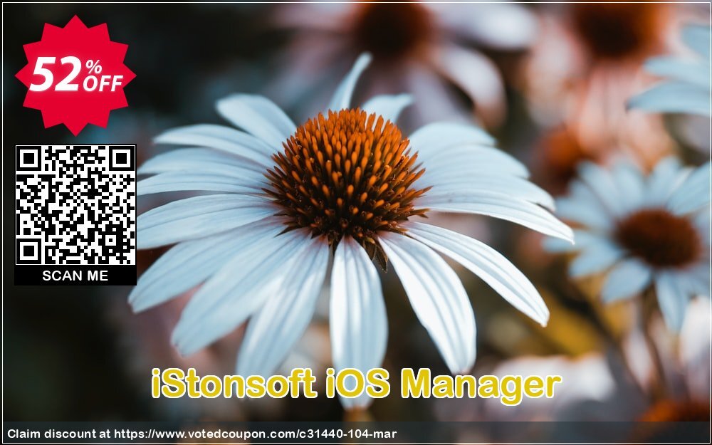 iStonsoft iOS Manager Coupon, discount 60% off. Promotion: 60% off