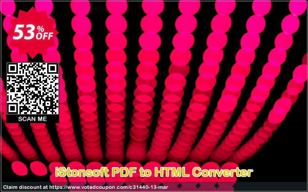 iStonsoft PDF to HTML Converter Coupon Code Apr 2024, 53% OFF - VotedCoupon