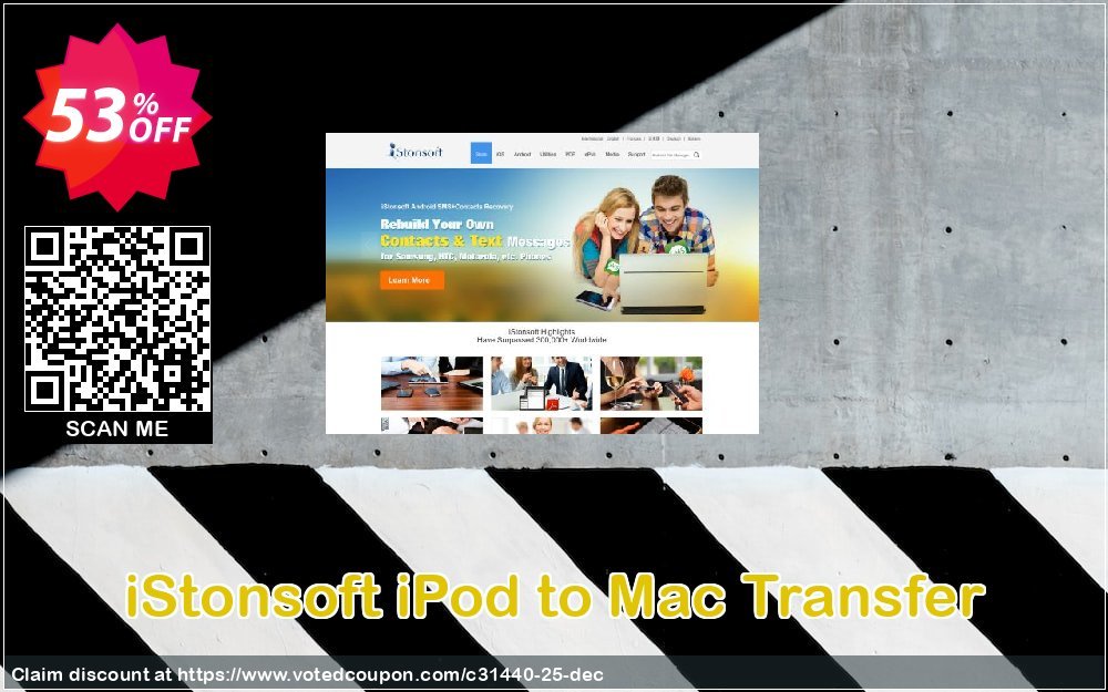 iStonsoft iPod to MAC Transfer Coupon, discount 60% off. Promotion: 