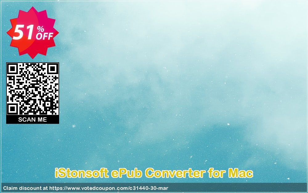 iStonsoft ePub Converter for MAC Coupon, discount 60% off. Promotion: 