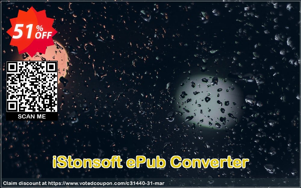 iStonsoft ePub Converter Coupon, discount 60% off. Promotion: 