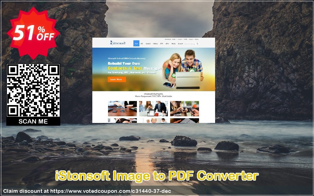 iStonsoft Image to PDF Converter Coupon, discount 60% off. Promotion: 