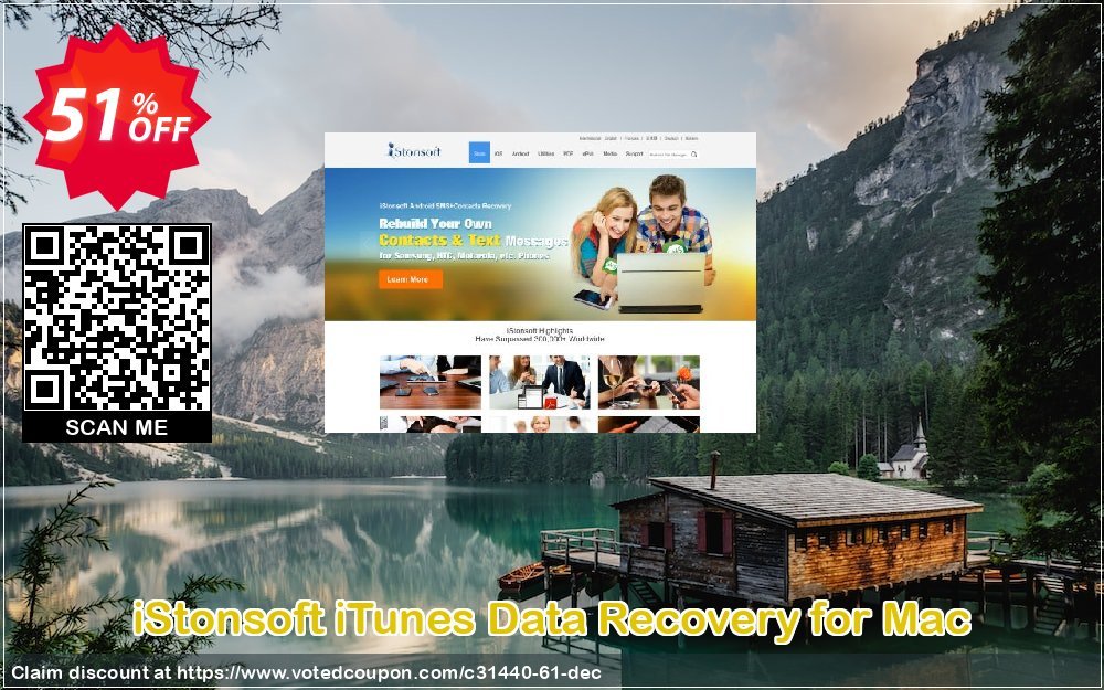 iStonsoft iTunes Data Recovery for MAC Coupon, discount 60% off. Promotion: 