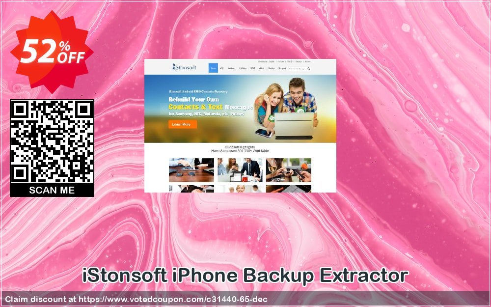 iStonsoft iPhone Backup Extractor Coupon, discount 60% off. Promotion: 