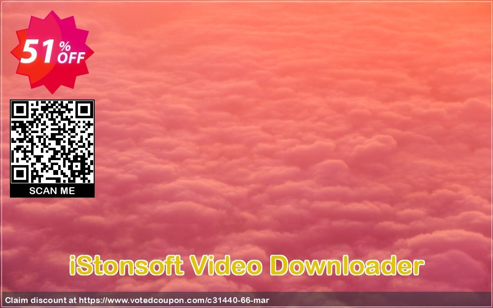 iStonsoft Video Downloader Coupon, discount 60% off. Promotion: 