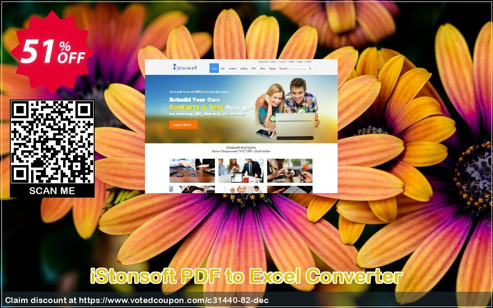 iStonsoft PDF to Excel Converter Coupon Code Apr 2024, 51% OFF - VotedCoupon