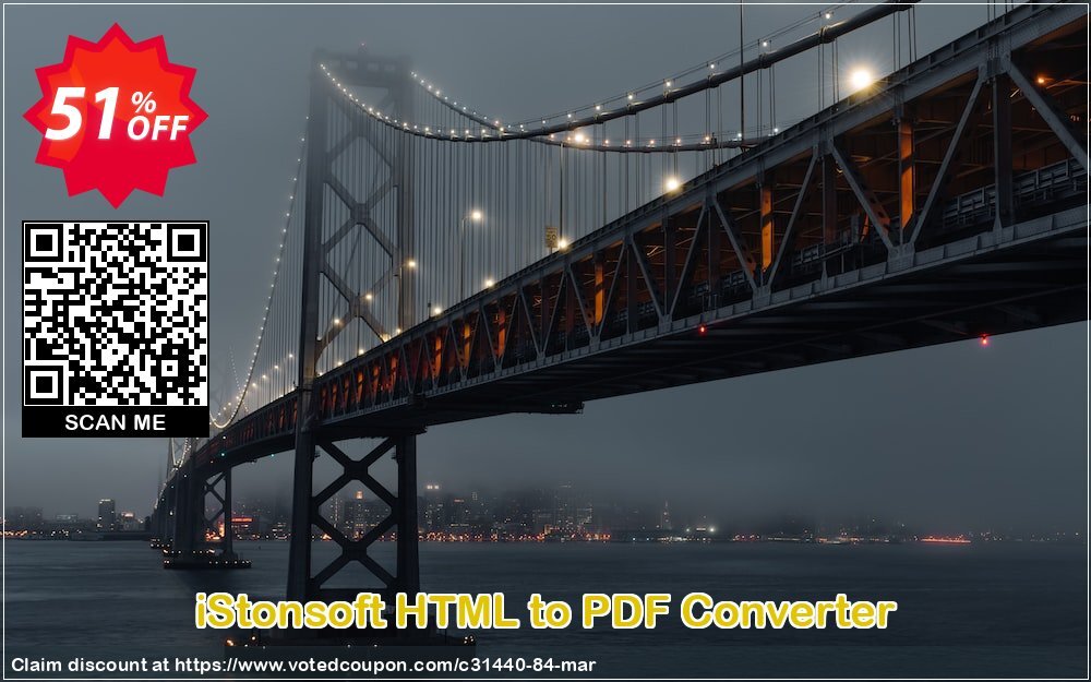 iStonsoft HTML to PDF Converter Coupon Code Apr 2024, 51% OFF - VotedCoupon