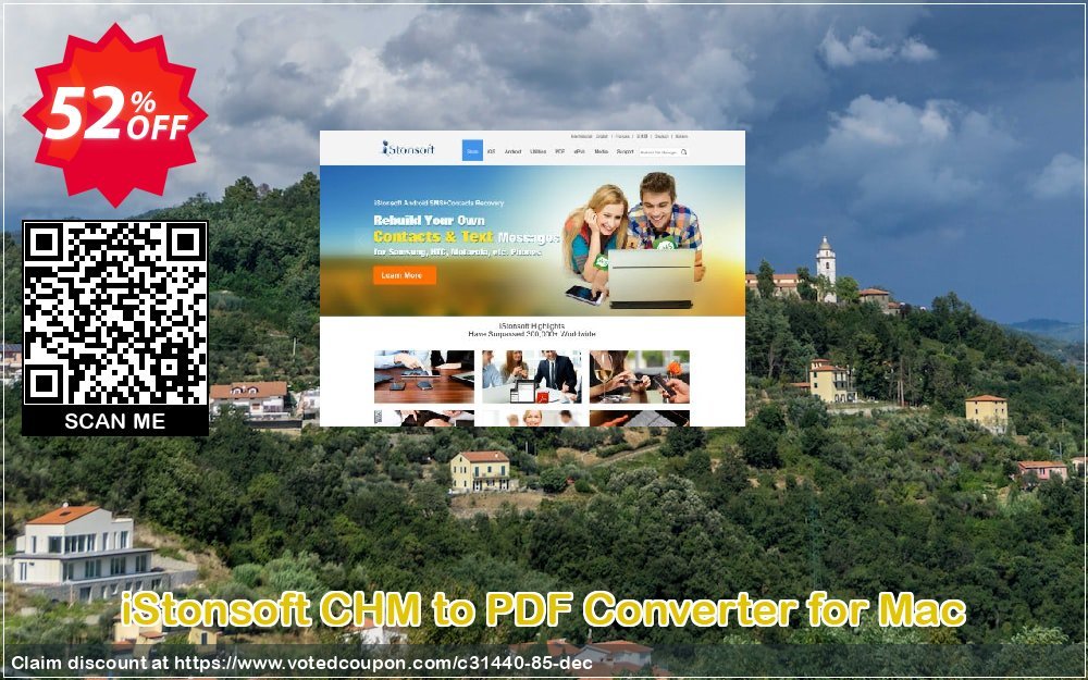 iStonsoft CHM to PDF Converter for MAC Coupon, discount 60% off. Promotion: 