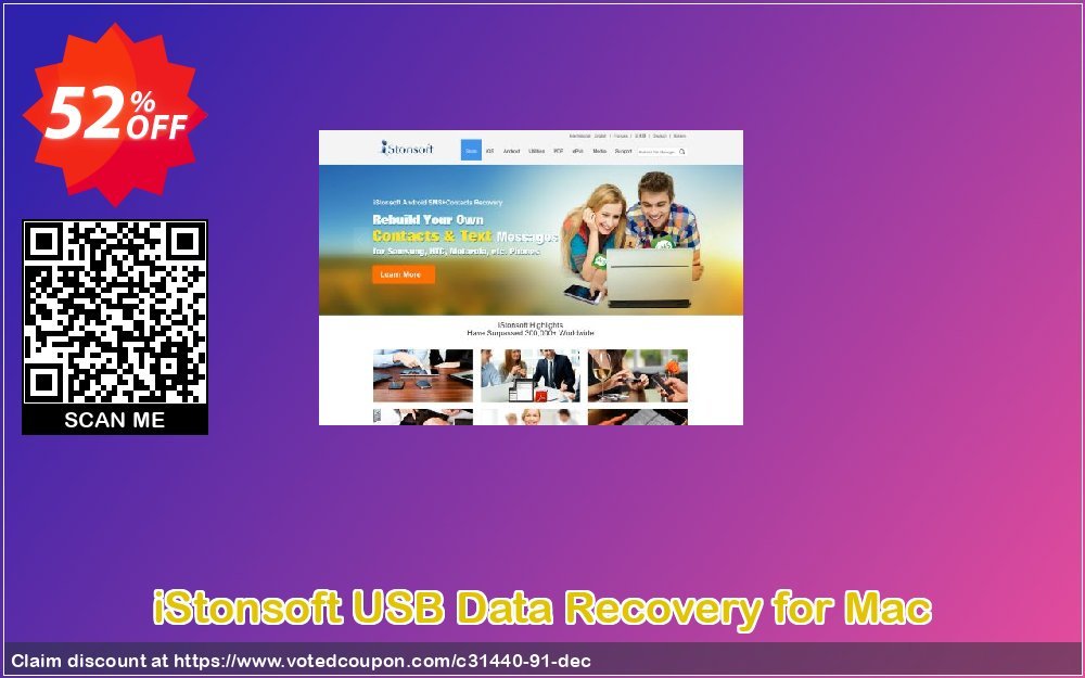 iStonsoft USB Data Recovery for MAC Coupon, discount 60% off. Promotion: 