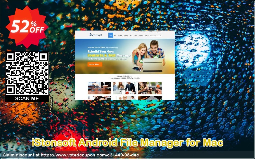 iStonsoft Android File Manager for MAC Coupon, discount 60% off. Promotion: 