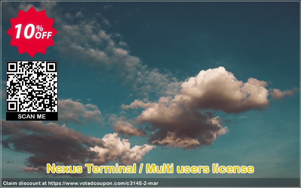 Nexus Terminal / Multi users Plan Coupon Code May 2024, 10% OFF - VotedCoupon