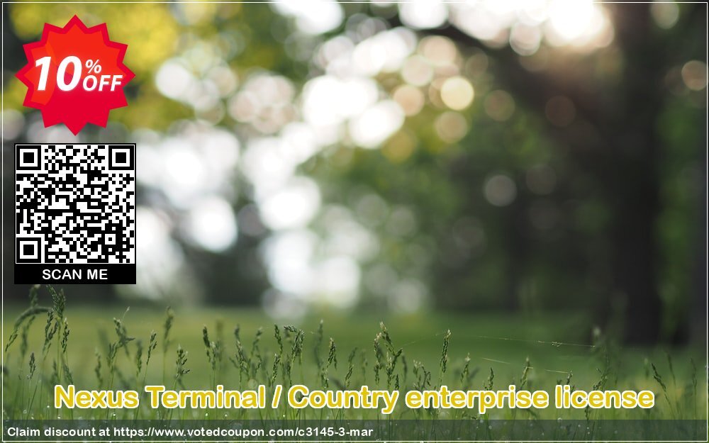 Nexus Terminal / Country enterprise Plan Coupon Code May 2024, 10% OFF - VotedCoupon