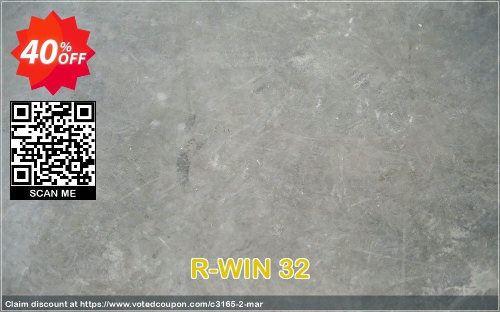 R-WIN 32 Coupon, discount . Promotion: Lio Colonel UBM AE Discount