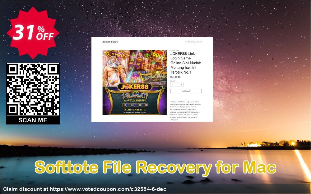 Softtote File Recovery for MAC Coupon, discount Softtote promo codes (32584). Promotion: Softtote coupons promo codes (32584)