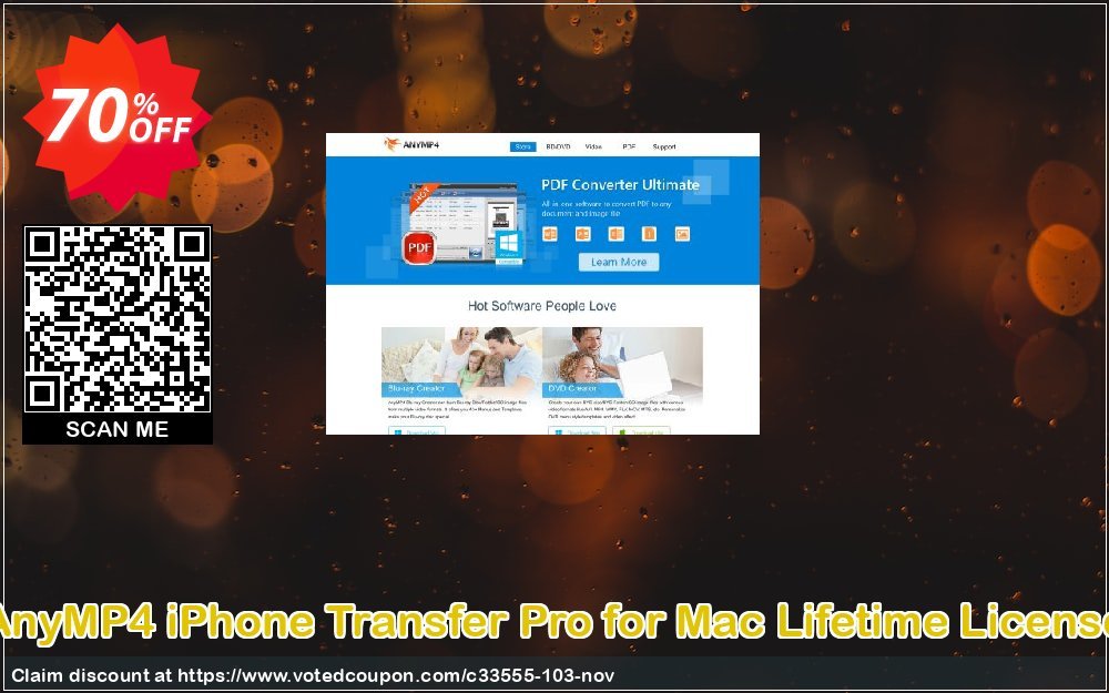 AnyMP4 iPhone Transfer Pro for MAC Lifetime Plan Coupon Code Apr 2024, 70% OFF - VotedCoupon