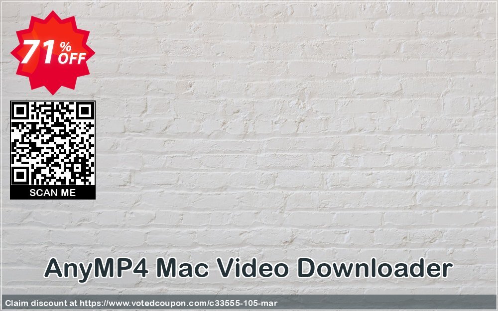 AnyMP4 MAC Video Downloader Coupon Code Apr 2024, 71% OFF - VotedCoupon