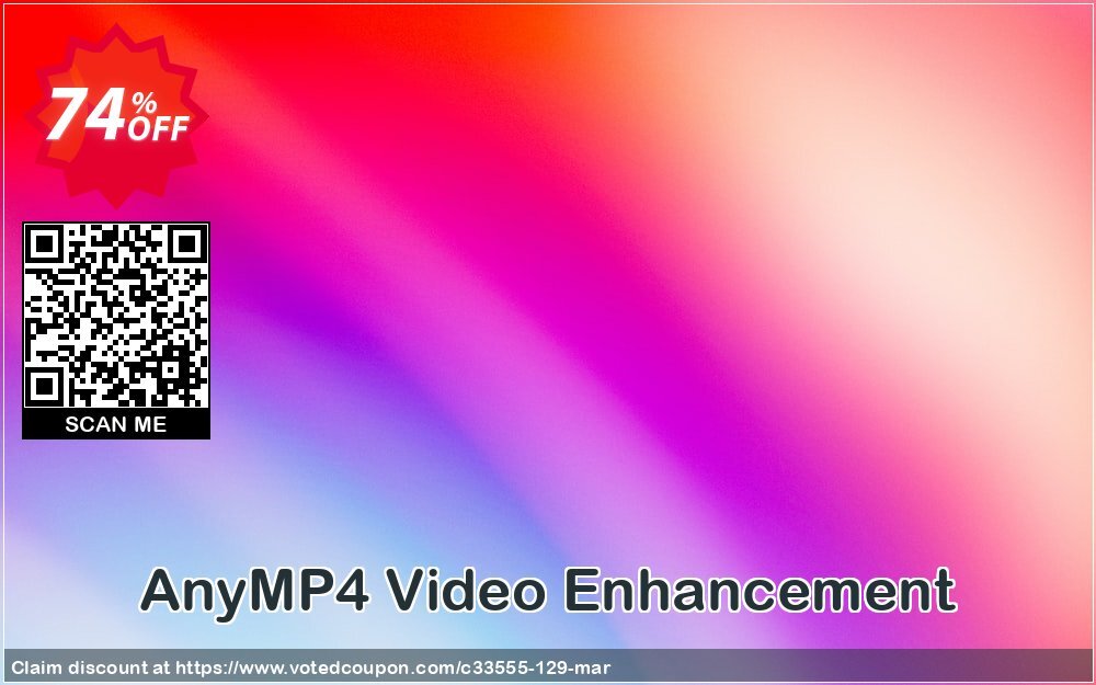 AnyMP4 Video Enhancement Coupon Code Apr 2024, 74% OFF - VotedCoupon