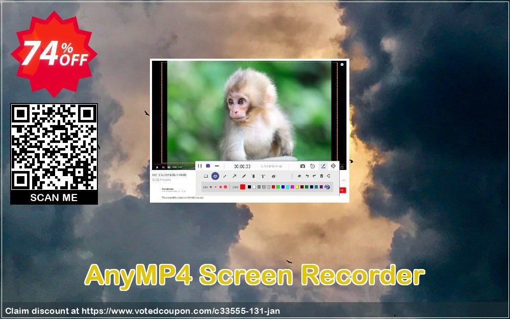 AnyMP4 Screen Recorder Coupon, discount AnyMP4 coupon (33555). Promotion: 50% AnyMP4 promotion