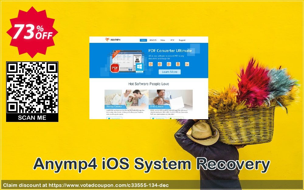 Anymp4 iOS System Recovery Coupon Code Apr 2024, 73% OFF - VotedCoupon