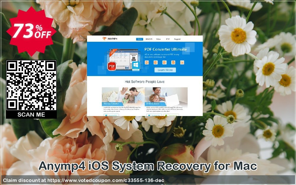 Anymp4 iOS System Recovery for MAC Coupon Code Apr 2024, 73% OFF - VotedCoupon