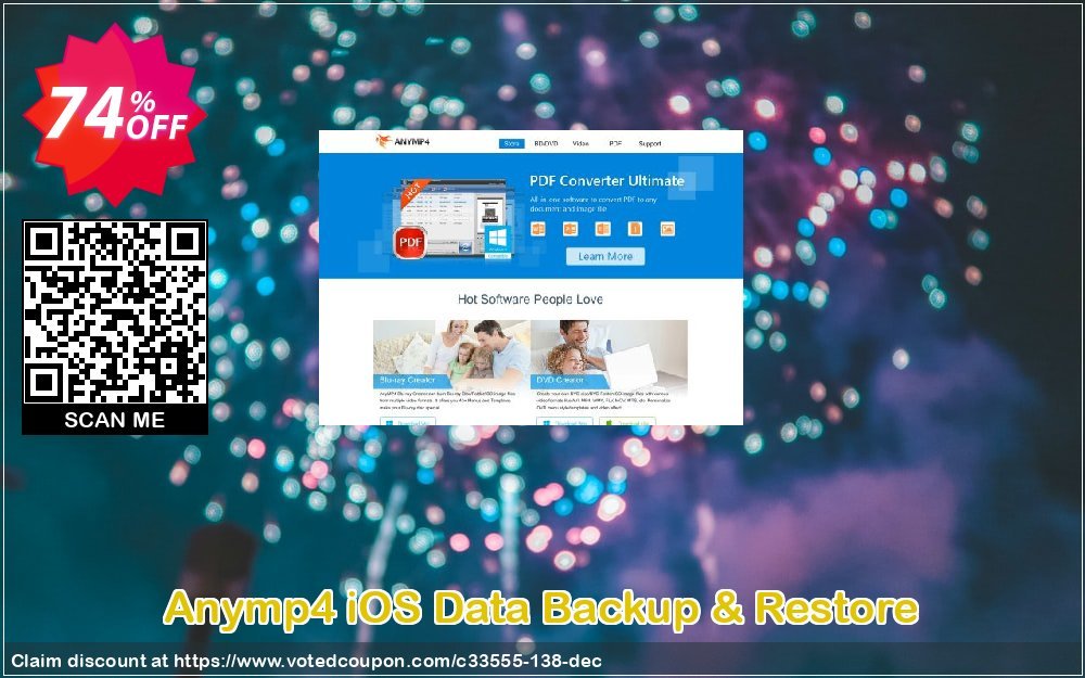 Anymp4 iOS Data Backup & Restore Coupon Code Apr 2024, 74% OFF - VotedCoupon
