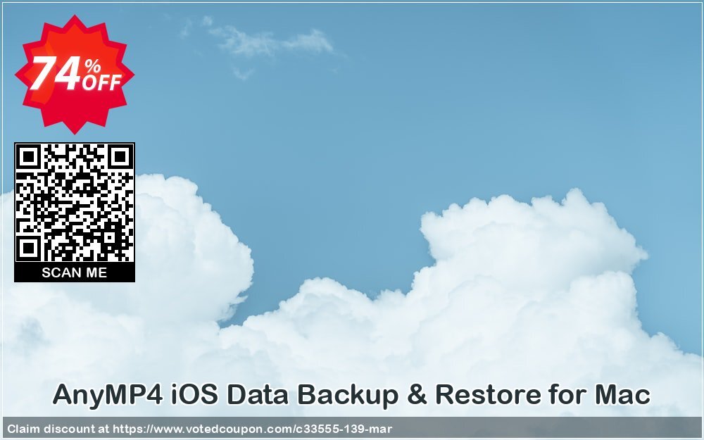 AnyMP4 iOS Data Backup & Restore for MAC Coupon Code Apr 2024, 74% OFF - VotedCoupon