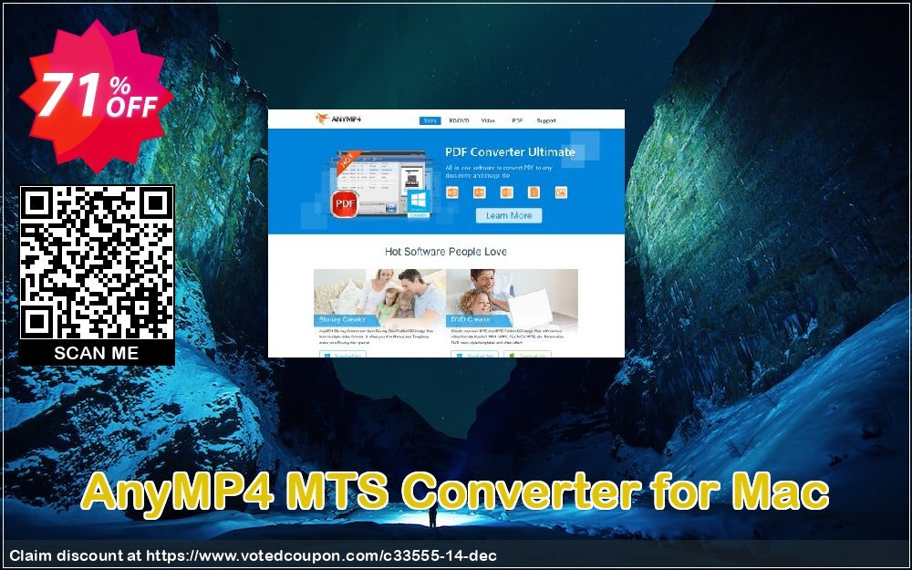 AnyMP4 MTS Converter for MAC Coupon Code Apr 2024, 71% OFF - VotedCoupon