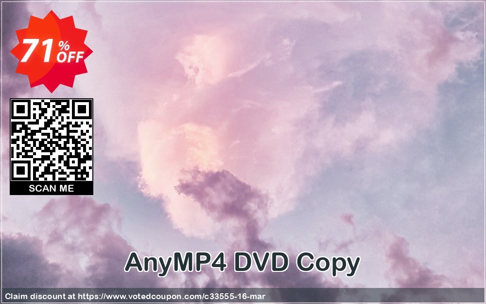 AnyMP4 DVD Copy Coupon, discount AnyMP4 coupon (33555). Promotion: 