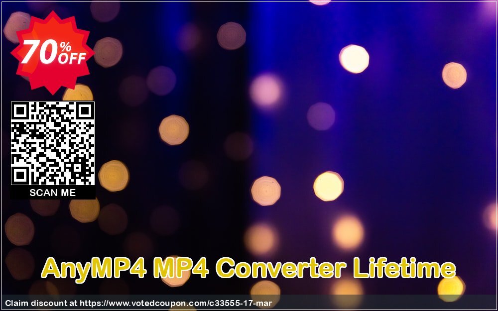 AnyMP4 MP4 Converter Coupon, discount AnyMP4 coupon (33555). Promotion: 50% AnyMP4 promotion