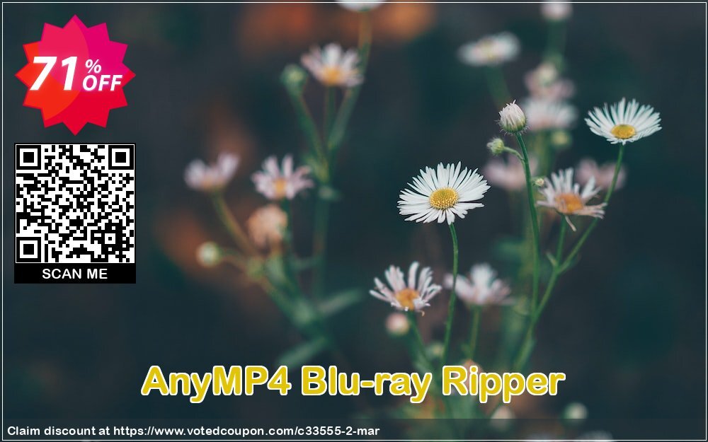 AnyMP4 Blu-ray Ripper Coupon, discount AnyMP4 coupon (33555). Promotion: 