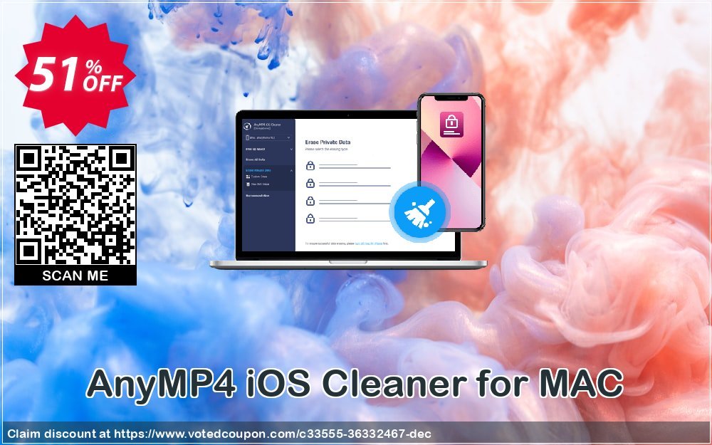 AnyMP4 iOS Cleaner for MAC Coupon Code Apr 2024, 51% OFF - VotedCoupon