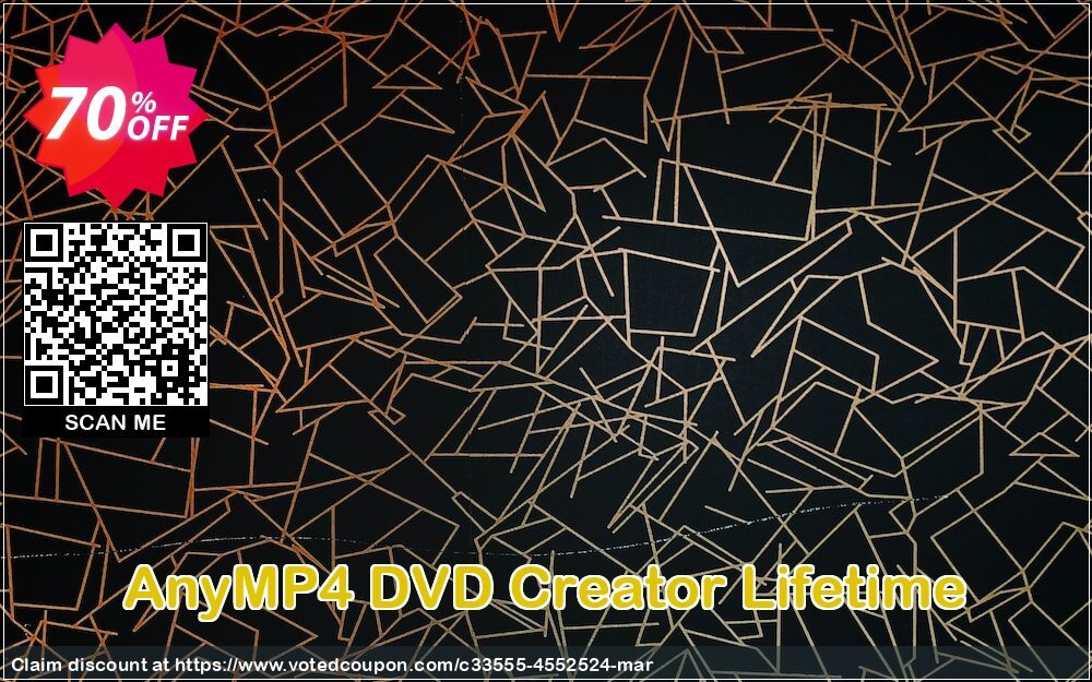 AnyMP4 DVD Creator Lifetime Coupon Code Apr 2024, 70% OFF - VotedCoupon