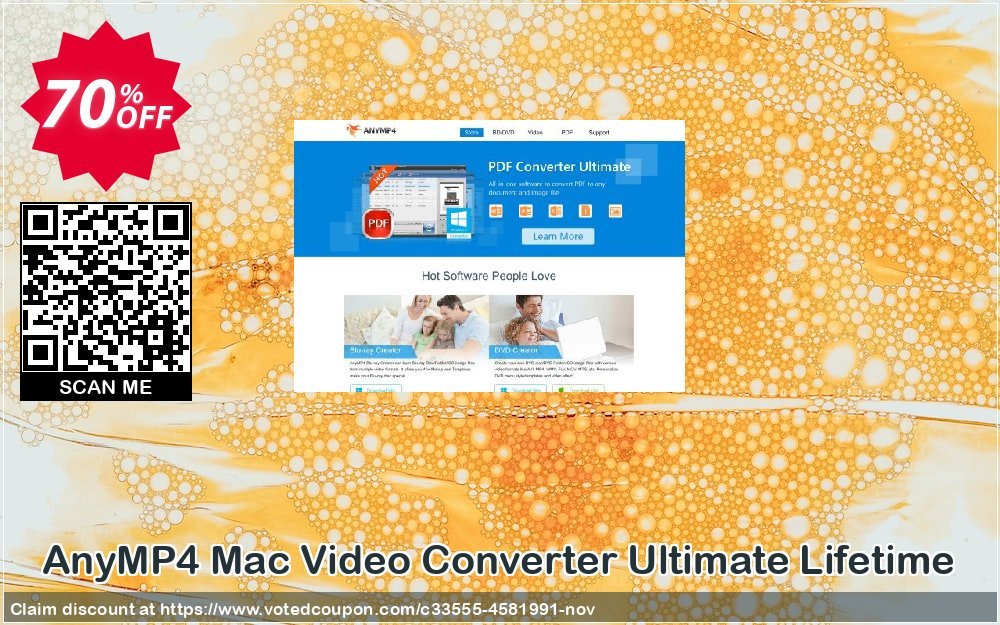 AnyMP4 MAC Video Converter Ultimate Lifetime Coupon Code Apr 2024, 70% OFF - VotedCoupon