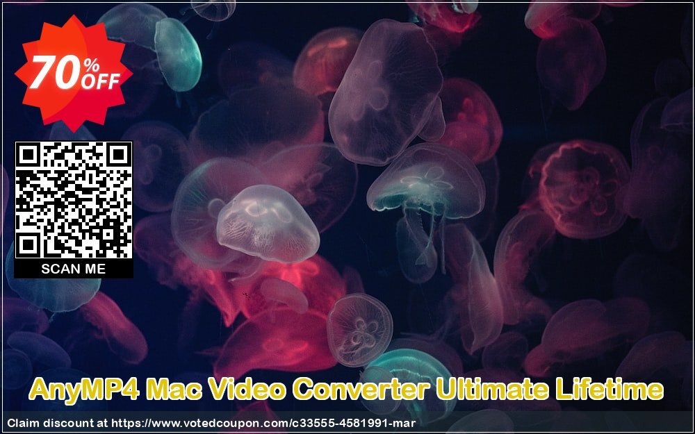 AnyMP4 MAC Video Converter Ultimate Lifetime Coupon, discount AnyMP4 coupon (33555). Promotion: 