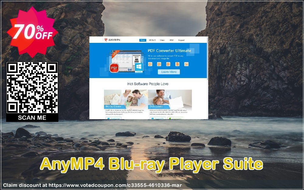 AnyMP4 Blu-ray Player Suite Coupon, discount AnyMP4 Blu-ray Player Suite marvelous promo code 2024. Promotion: marvelous promo code of AnyMP4 Blu-ray Player Suite 2024