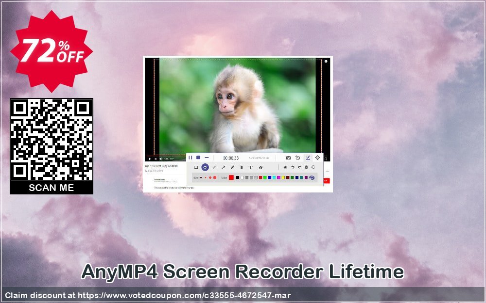 AnyMP4 Screen Recorder Lifetime Coupon Code May 2024, 72% OFF - VotedCoupon