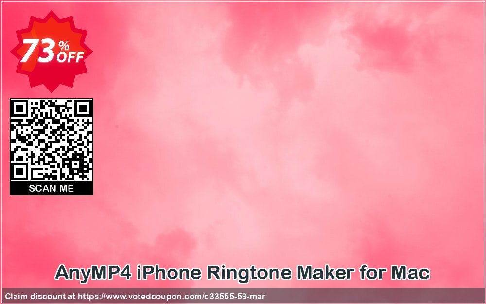 AnyMP4 iPhone Ringtone Maker for MAC Coupon Code Apr 2024, 73% OFF - VotedCoupon