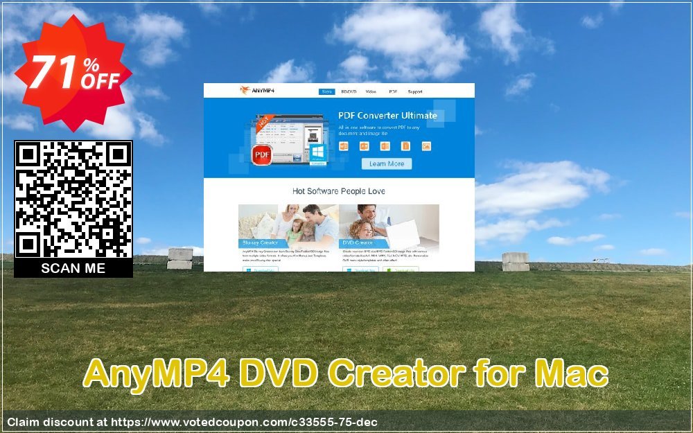 AnyMP4 DVD Creator for MAC Coupon Code Apr 2024, 71% OFF - VotedCoupon