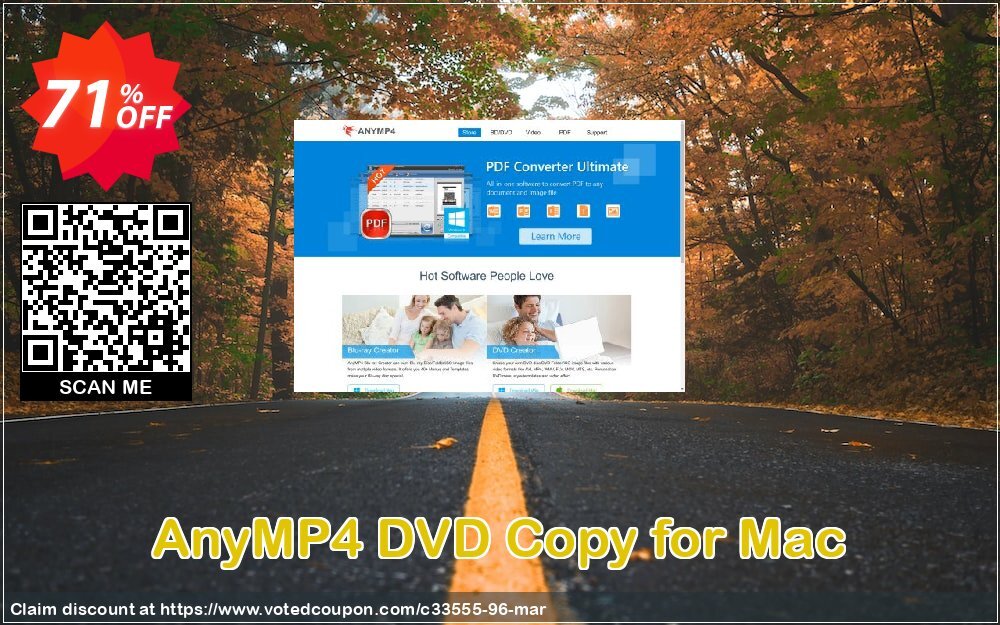 AnyMP4 DVD Copy for MAC Coupon Code May 2024, 71% OFF - VotedCoupon