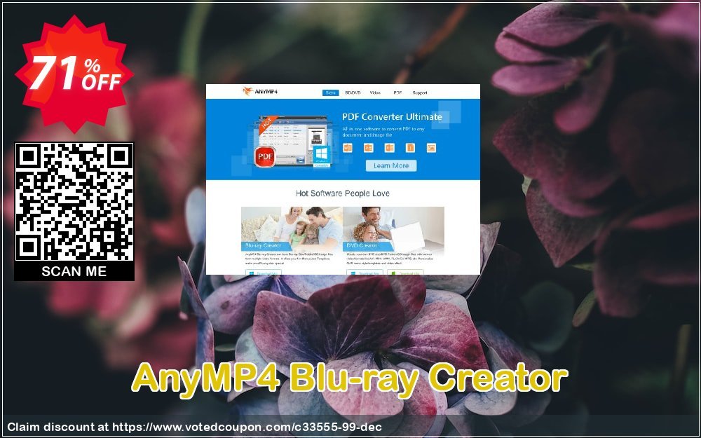 AnyMP4 Blu-ray Creator Coupon, discount AnyMP4 Blu-ray Creator awful offer code 2024. Promotion: 