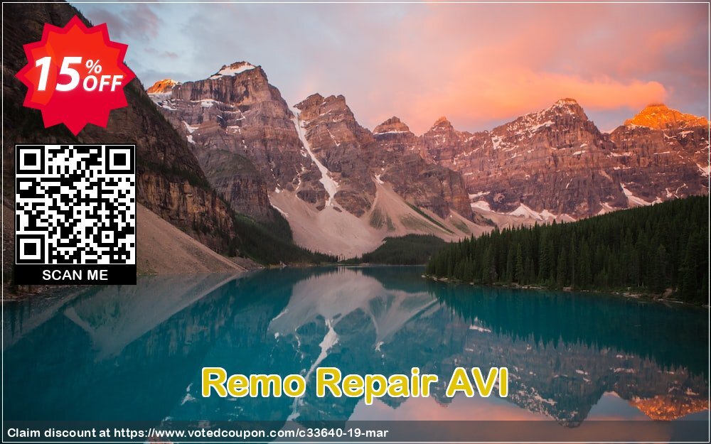 Remo Repair AVI Coupon Code May 2024, 15% OFF - VotedCoupon