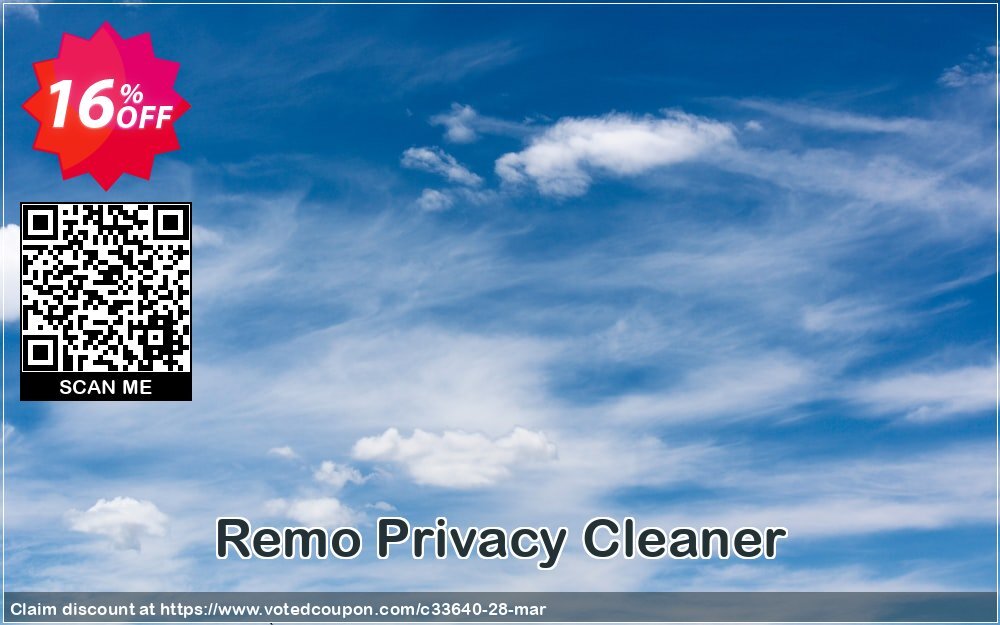 Remo Privacy Cleaner Coupon Code May 2024, 16% OFF - VotedCoupon