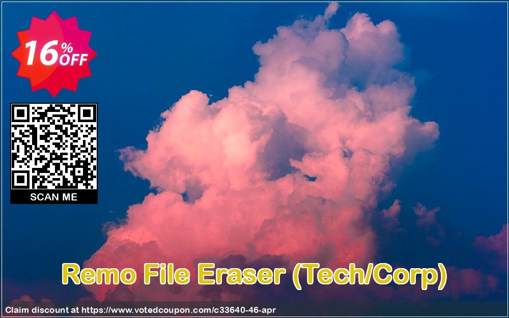 Remo File Eraser, Tech/Corp  Coupon Code Apr 2024, 16% OFF - VotedCoupon