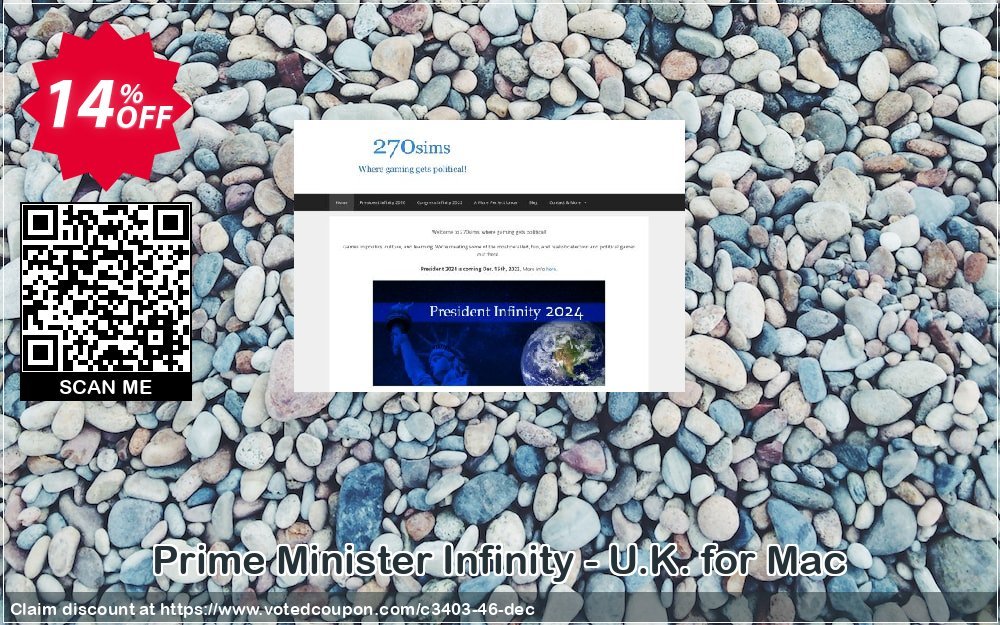 Prime Minister Infinity - U.K. for MAC Coupon, discount 270soft coupon (3403). Promotion: 270soft coupon codes