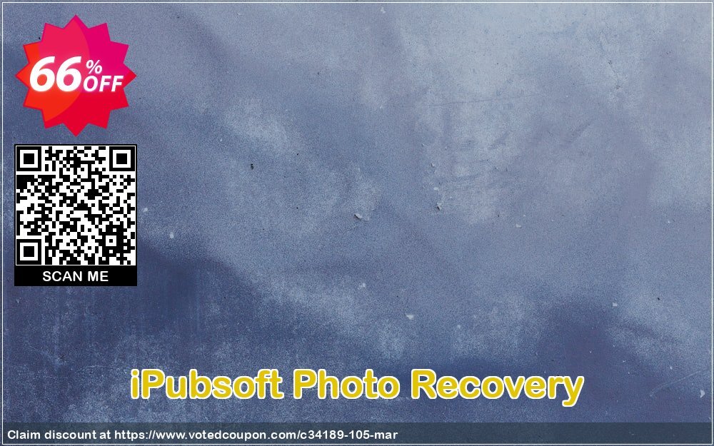 iPubsoft Photo Recovery Coupon, discount 65% disocunt. Promotion: 