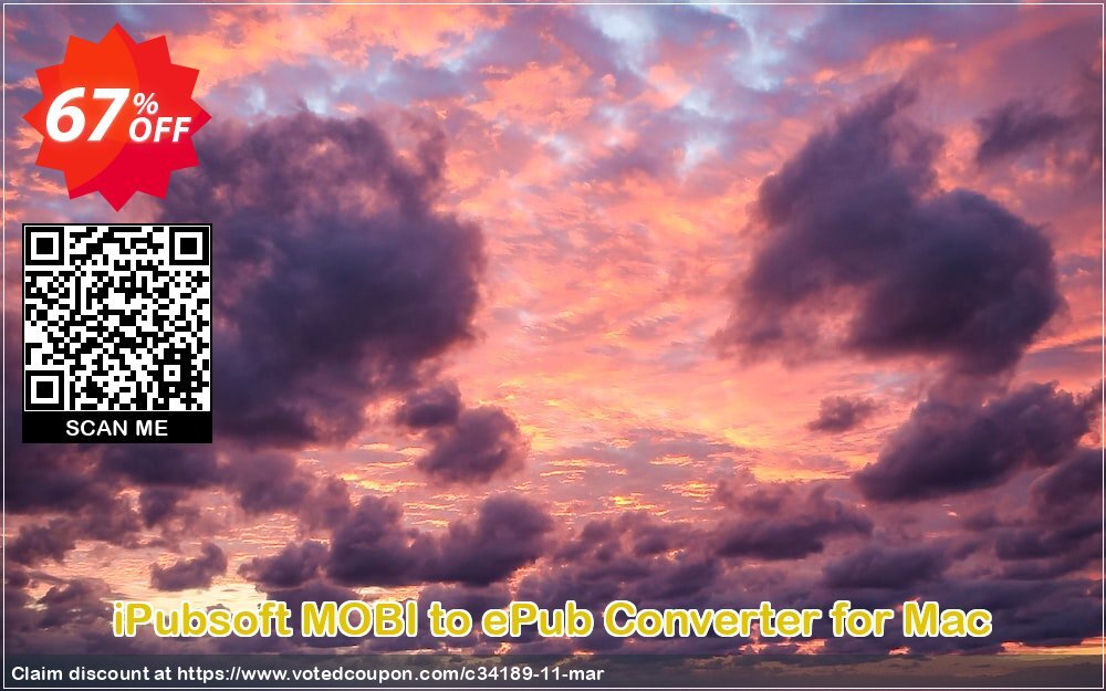 iPubsoft MOBI to ePub Converter for MAC Coupon Code Apr 2024, 67% OFF - VotedCoupon