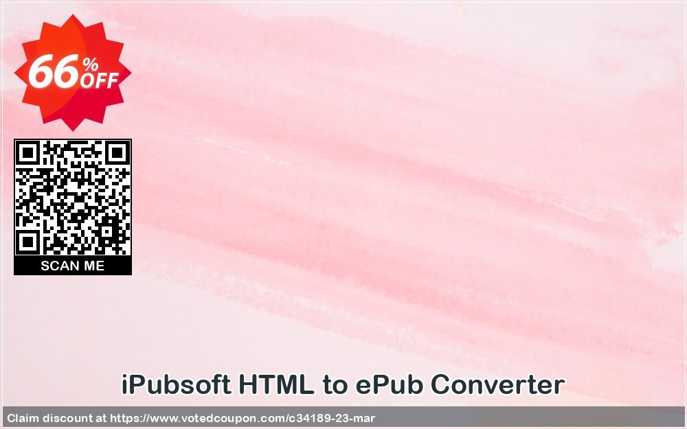 iPubsoft HTML to ePub Converter Coupon Code Apr 2024, 66% OFF - VotedCoupon