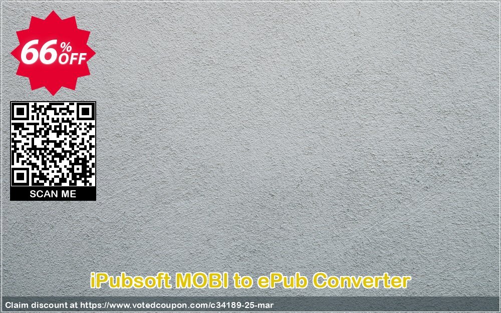 iPubsoft MOBI to ePub Converter Coupon Code Apr 2024, 66% OFF - VotedCoupon