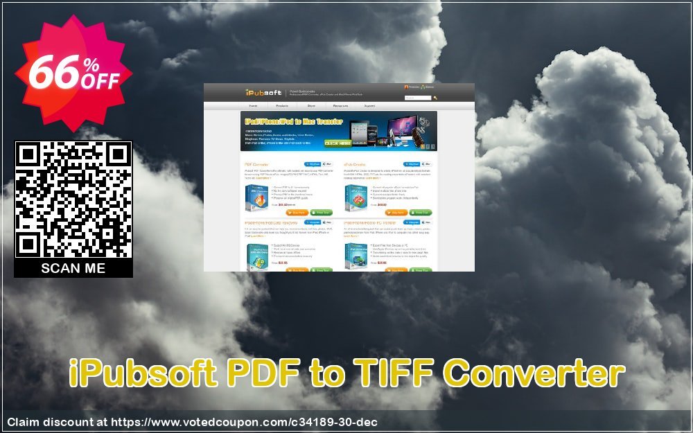 iPubsoft PDF to TIFF Converter Coupon Code Apr 2024, 66% OFF - VotedCoupon